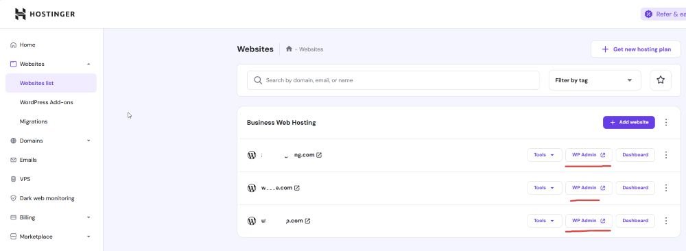 Set up and customize your website